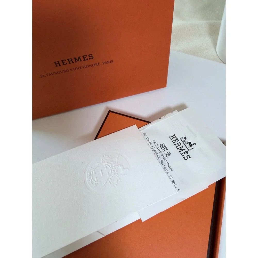 Hermes Mens Silk Twill Tie Boucles en Vrac Blue 006375T 12 NIB